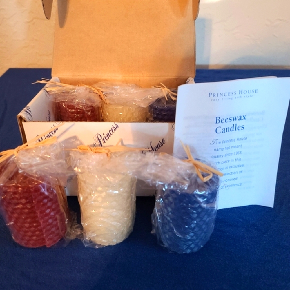 Princess House Beeswax Candles